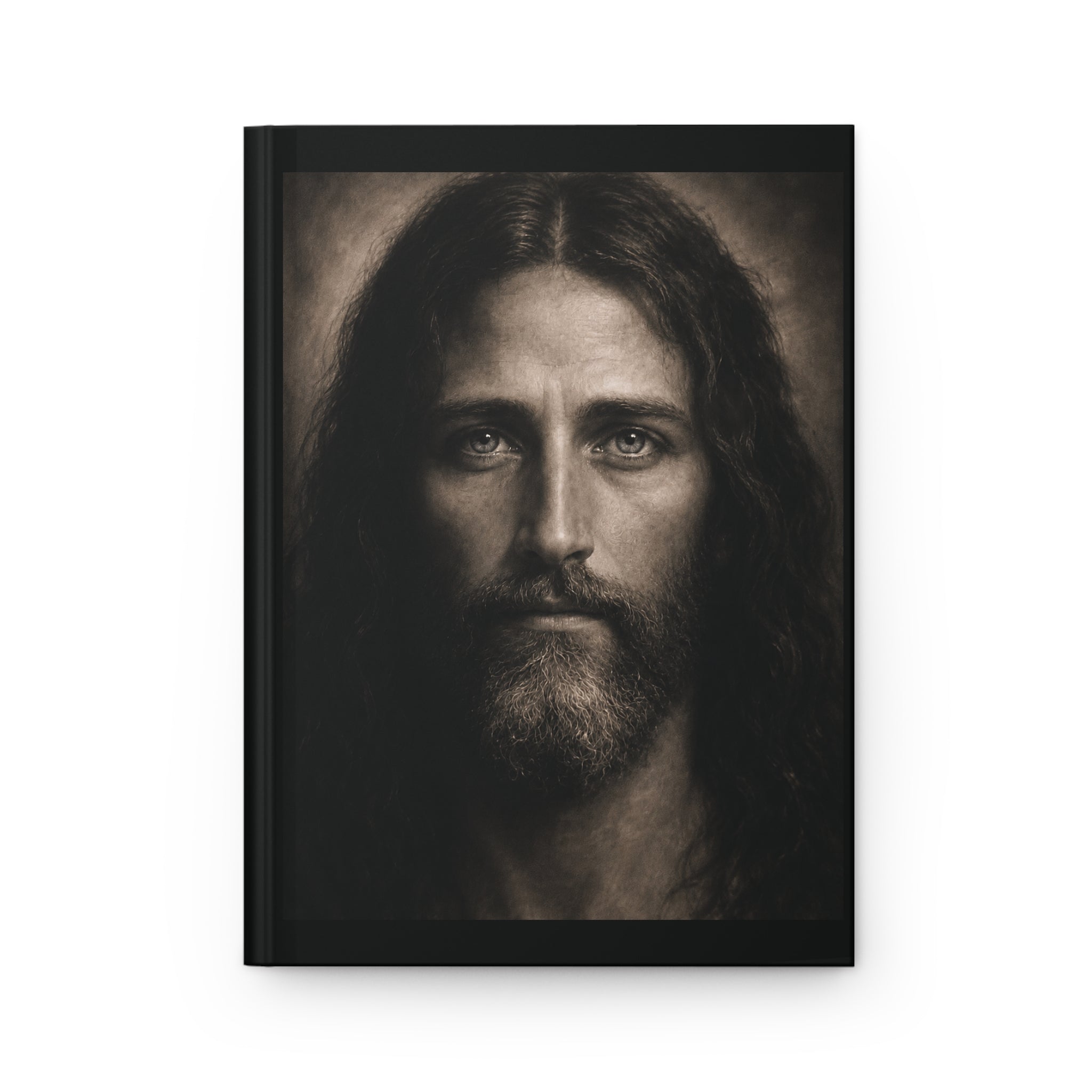 Jesus Portrait Matte Hardcover Journal