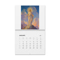 Hagiagraphia 2026 Wall Calendar | Simple Monthly Planner, Neutral Grid Layout