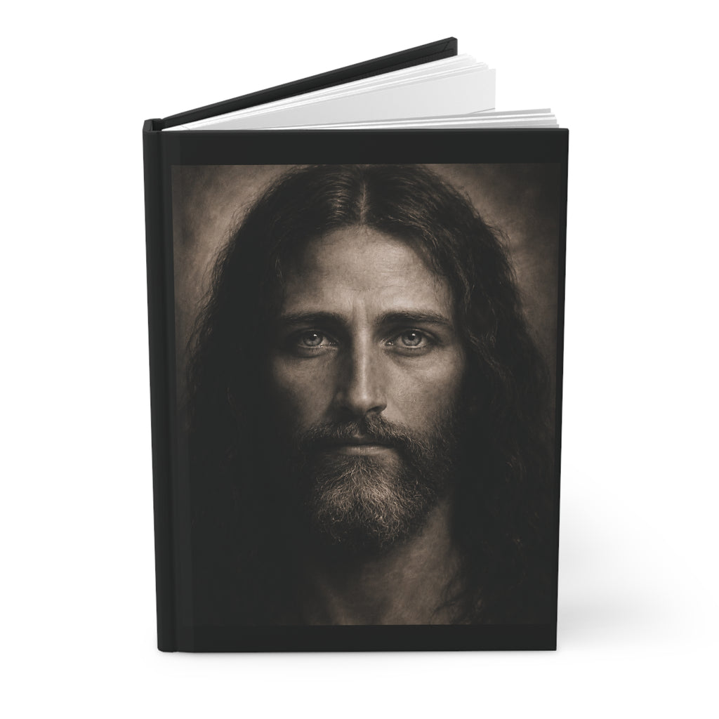 Jesus Portrait Matte Hardcover Journal