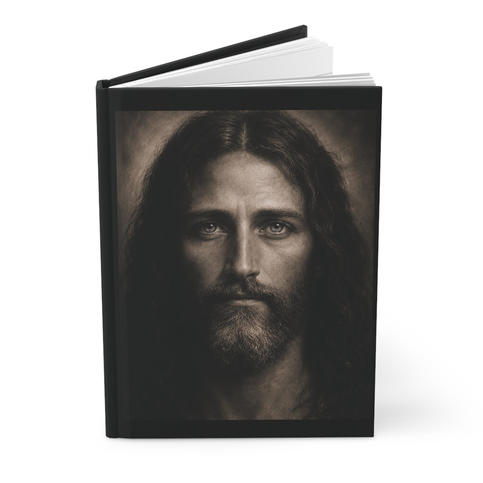 Jesus Portrait Matte Hardcover Journal